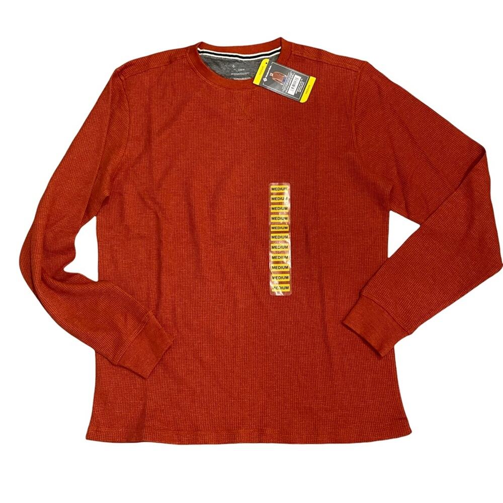 Member's Mark Men's waffle Performance Long Sleeve Crew NWT base layer M